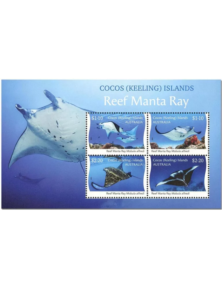 n° 28 - Timbre COCOS (ILES) Blocs et feuillets