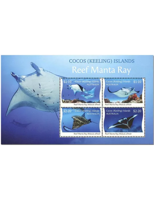 n° 28 - Timbre COCOS (ILES) Blocs et feuillets