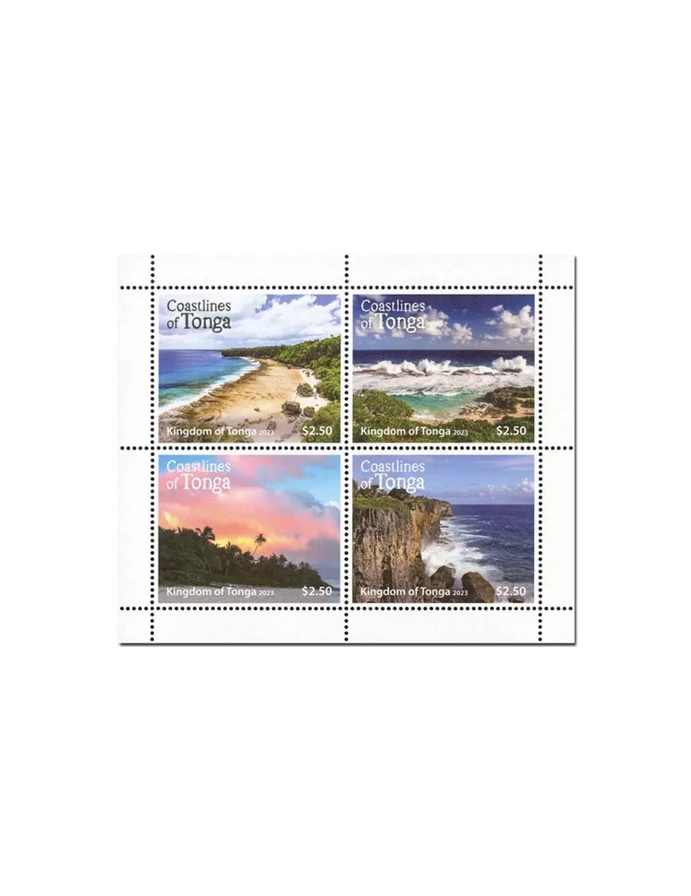 n° 1736/1739 - Timbre TONGA Poste