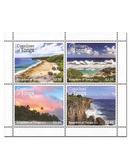 n° 1736/1739 - Timbre TONGA Poste