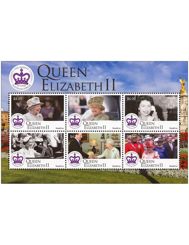 n° 536/541 - Timbre NIUAFO´OU Poste