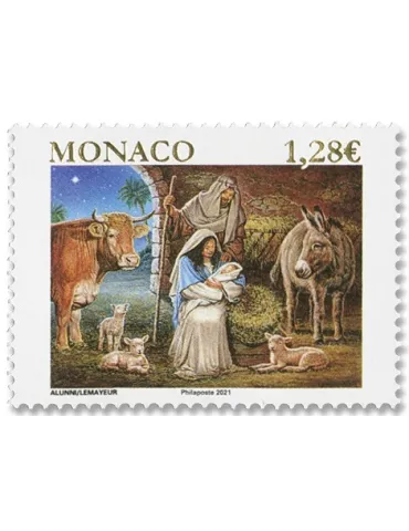 n° 3307 - Timbre MONACO Poste