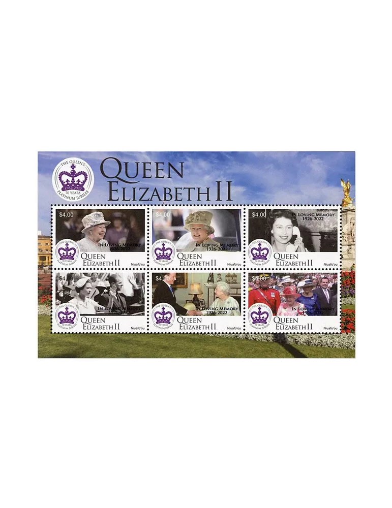 n° 548/553 - Timbre NIUAFO´OU Poste