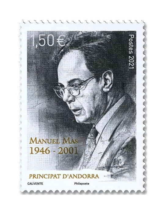 n° 866 - Timbre ANDORRE Poste