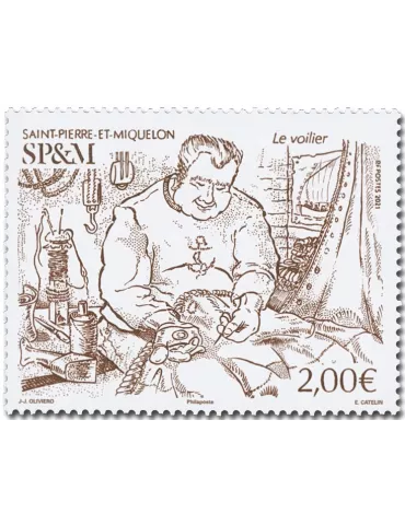 n° 1270 - Timbre Saint-Pierre et Miquelon Poste