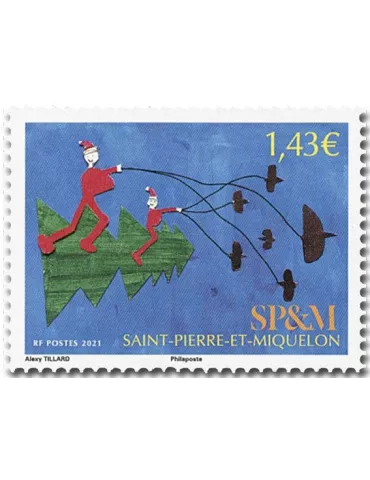 n° 1274/1276 - Timbre Saint-Pierre et Miquelon Poste 2