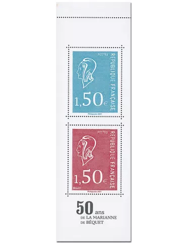 n° 5535/5538 (C1529) - Timbre France Poste (50 ans de la Marianne de Becquet)