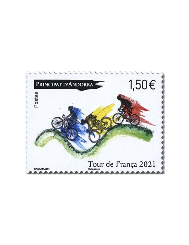 n° 862 - Timbre ANDORRE Poste