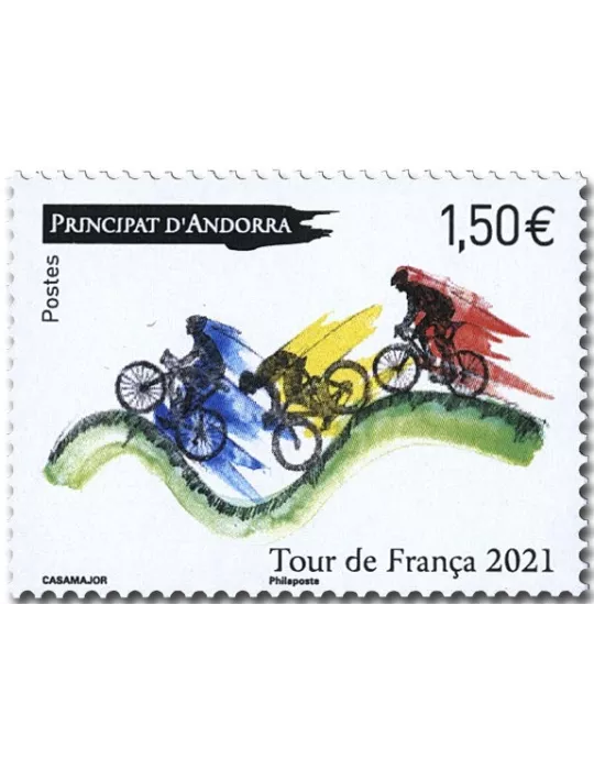 n° 862 - Timbre ANDORRE Poste