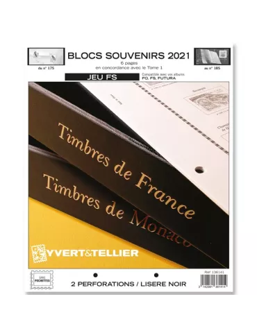 BLOCS SOUVENIRS FS : 2021 (JEUX SANS POCHETTES)