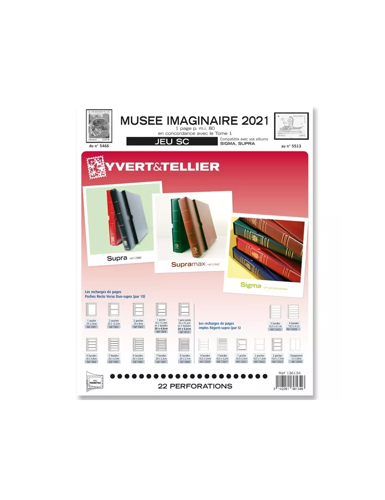 MUSEE IMAGINAIRE SC : 2021 (JEUX AVEC POCHETTES)