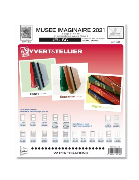 MUSEE IMAGINAIRE SC : 2021 (JEUX AVEC POCHETTES)