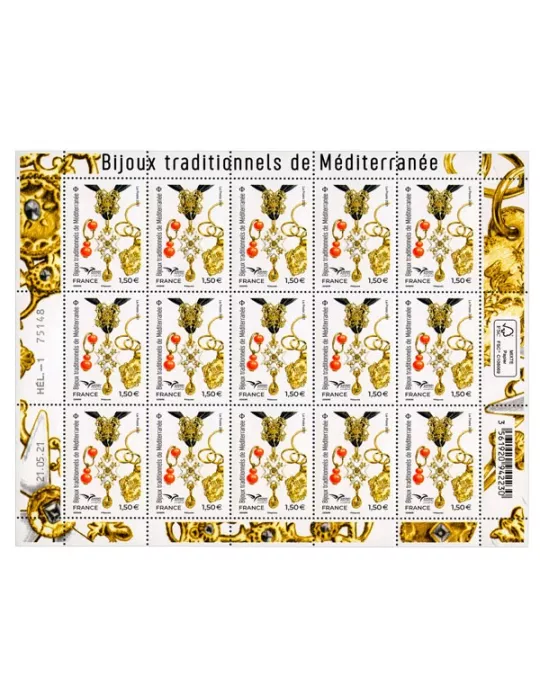 n° F34 - Timbre France Feuillets de France (n° 5511)