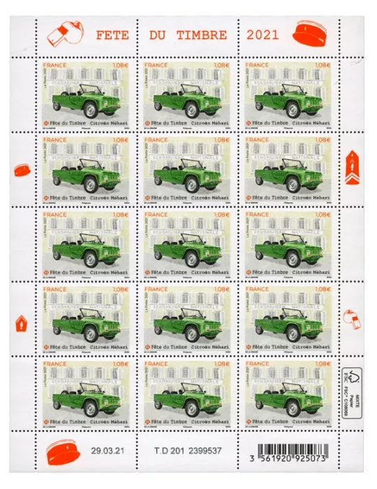 n° F38 - Timbre France Feuillets de France (n° 5519)