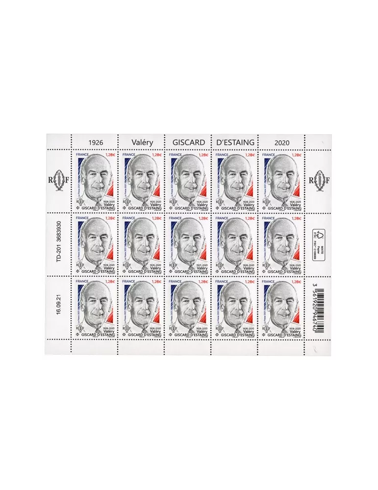 n° F44 - Timbre France Feuillets de France (n° 5543)