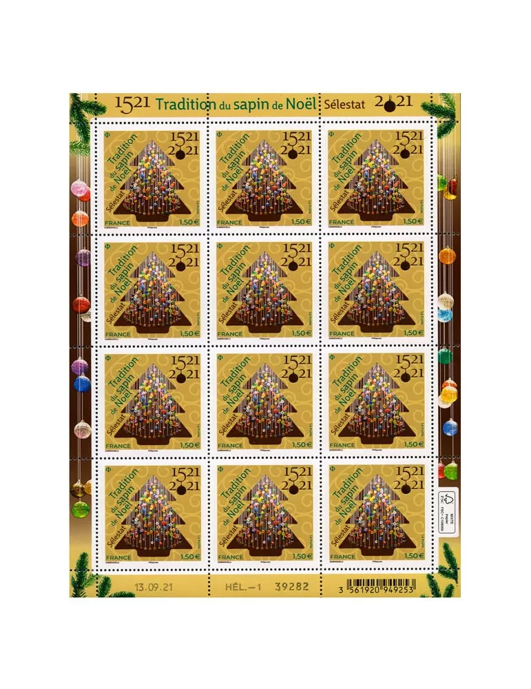 n° F45 - Timbre France Feuillets de France (n° 5544)