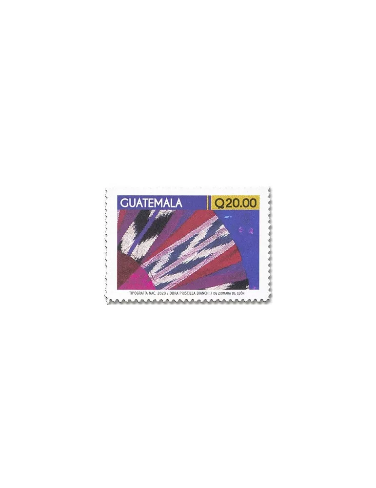 n° 741/750 - Timbre GUATEMALA Poste