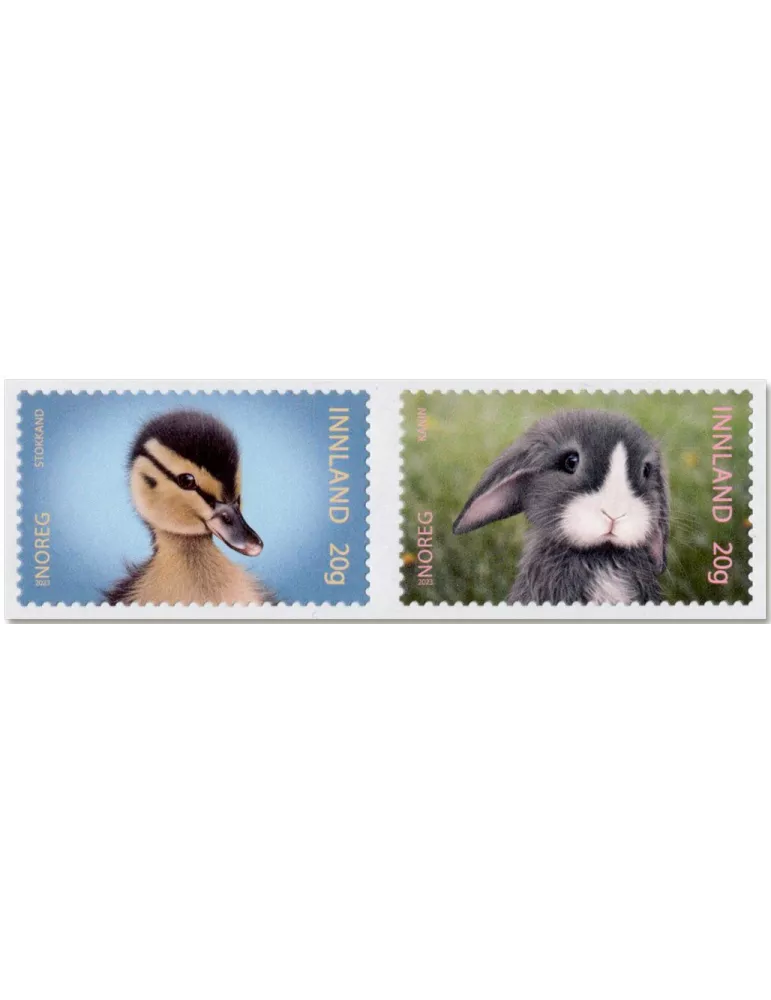 n° 2054/2055 - Timbre NORVEGE Poste