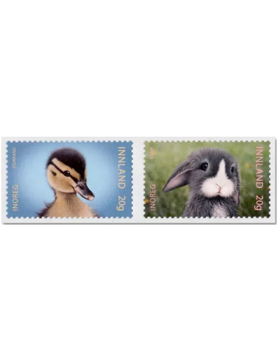 n° 2054/2055 - Timbre NORVEGE Poste
