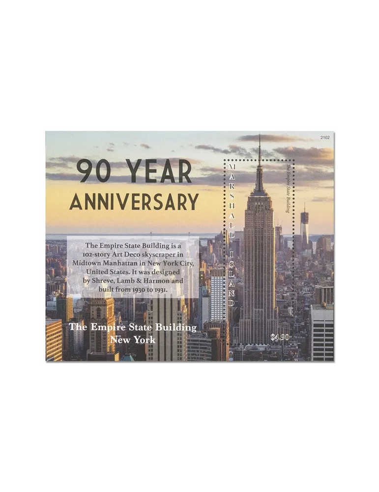 n° 127 - Timbre MARSHALL Blocs et feuillets