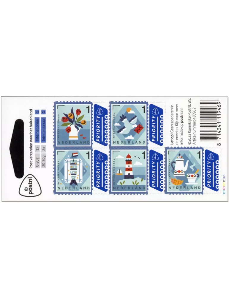 n° 4166/4170 - Timbre PAYS-BAS Poste