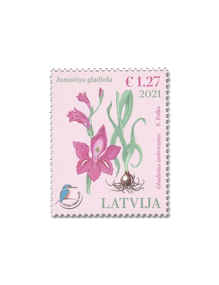 n° 1108 - Timbre LETTONIE Poste