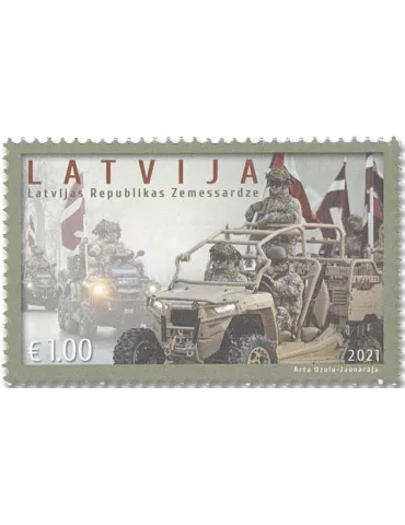 n° 1112 - Timbre LETTONIE Poste