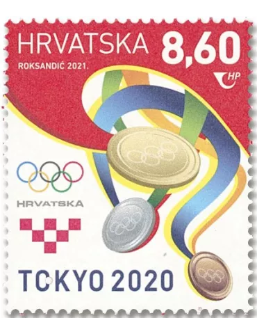 n° 1418 - Timbre CROATIE Poste