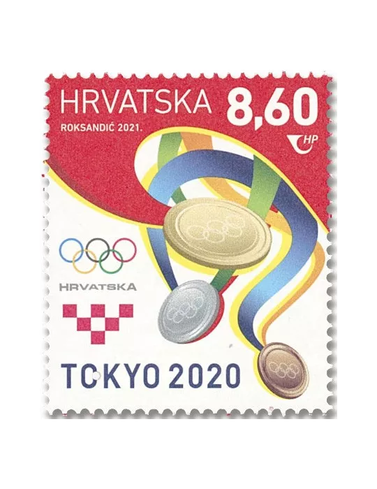 n° 1418 - Timbre CROATIE Poste