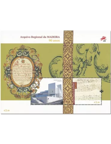 n° F416 - Timbre MADERE Poste