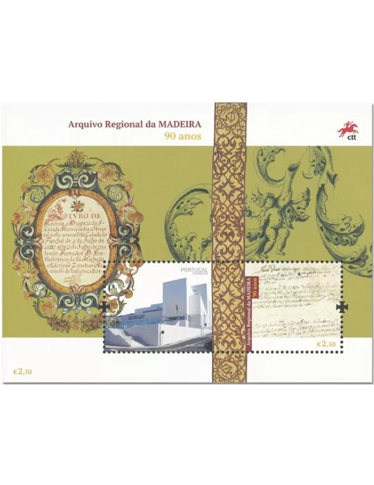 n° F416 - Timbre MADERE Poste