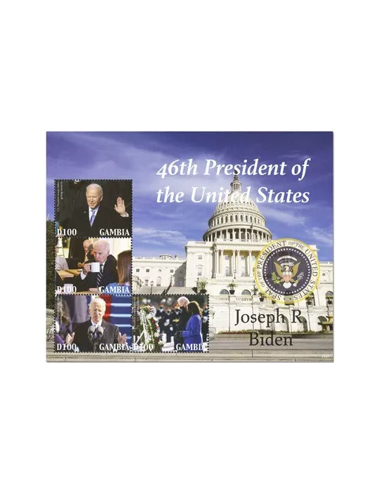 n° 6160/6163 - Timbre GAMBIE Poste