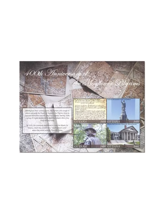 n° 7183/7186 - Timbre GUYANA Poste