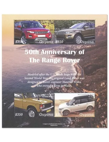 n° 7196/7199 - Timbre GUYANA Poste