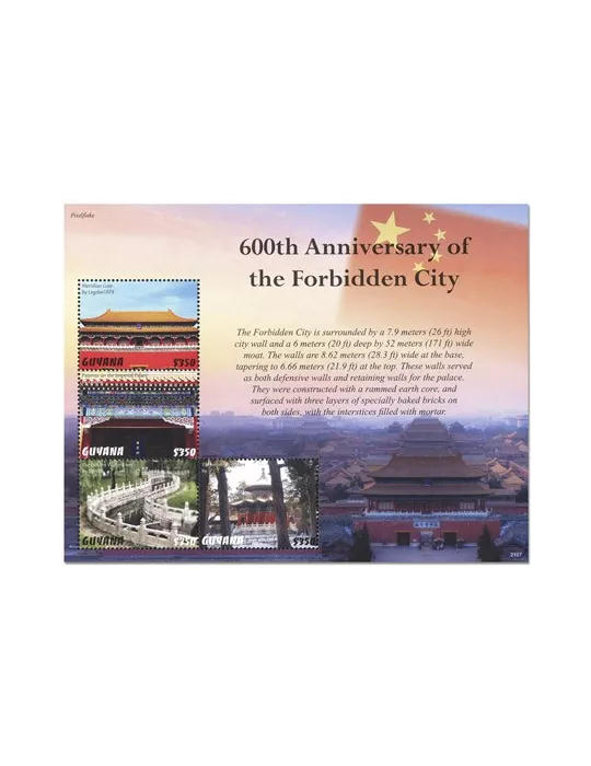 n° 7200/7203 - Timbre GUYANA Poste