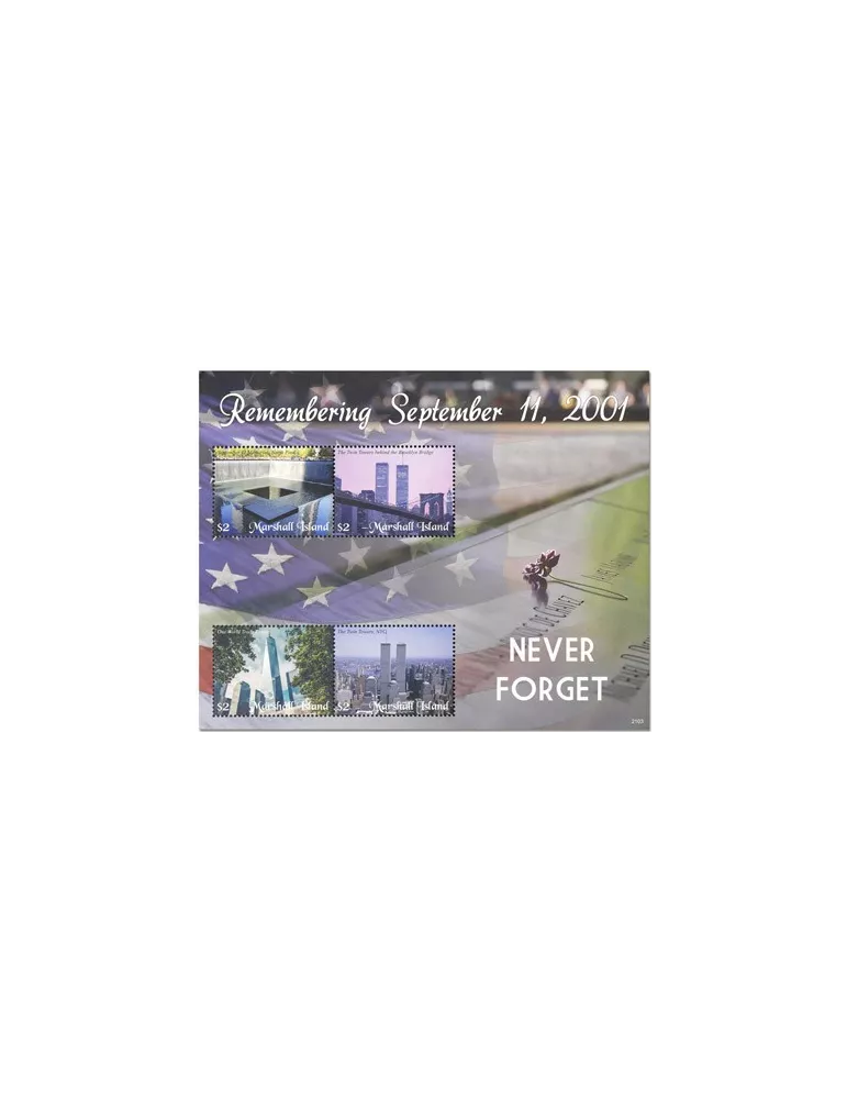 n° 4141/4144 - Timbre MARSHALL Poste