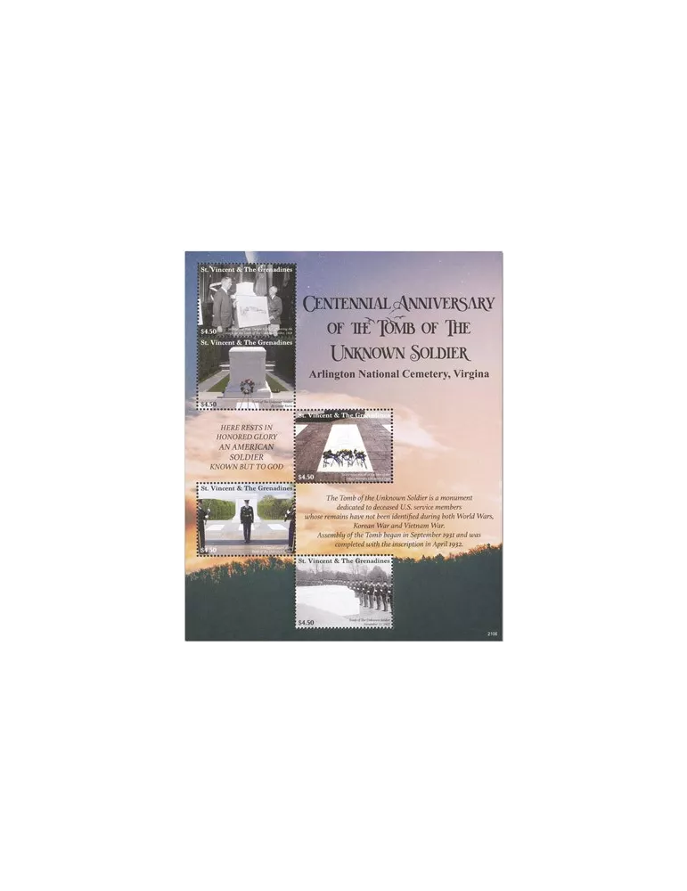 n° 6506/6510 - Timbre SAINT-VINCENT Poste