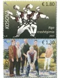 n° 380/381 - Timbre KOSOVO Poste