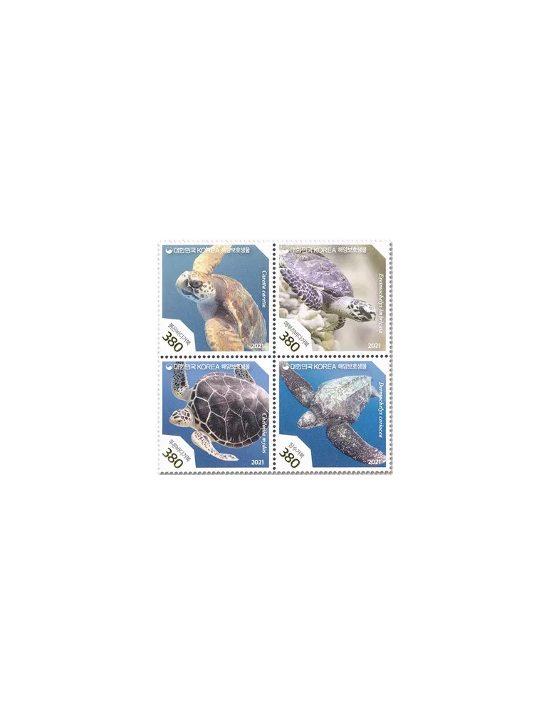 n° 3273/3276 - Timbre COREE DU SUD Poste