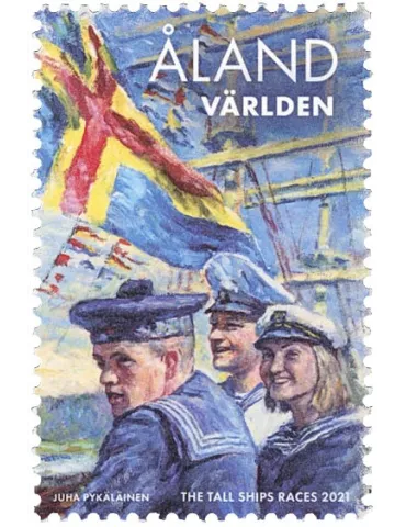 n° 509 - Timbre ALAND Poste