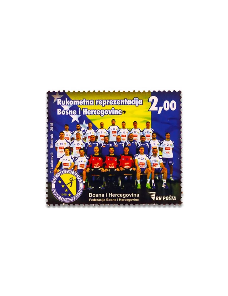 n° 723 - Timbre BOSNIE-HERZEGOVINE Poste