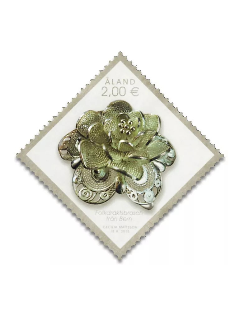 n° 413/414 - Timbre ALAND Poste