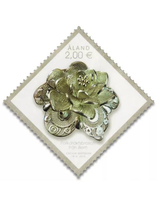 n° 413/414 - Timbre ALAND Poste