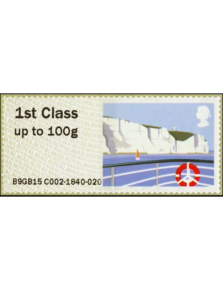 n° 92/97 - Timbre GRANDE-BRETAGNE Timbres de distributeurs