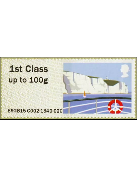 n° 92/97 - Timbre GRANDE-BRETAGNE Timbres de distributeurs