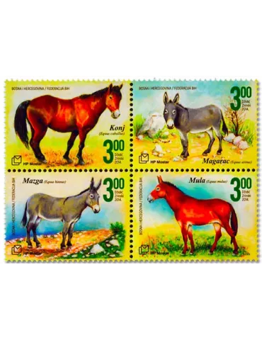 n° 361/364 - Timbre HERCEG-BOSNA Poste