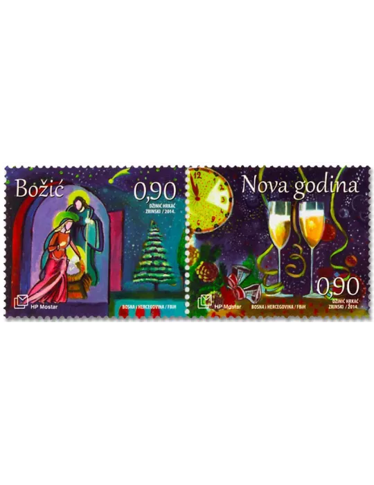 n° 367/368 - Timbre HERCEG-BOSNA Poste
