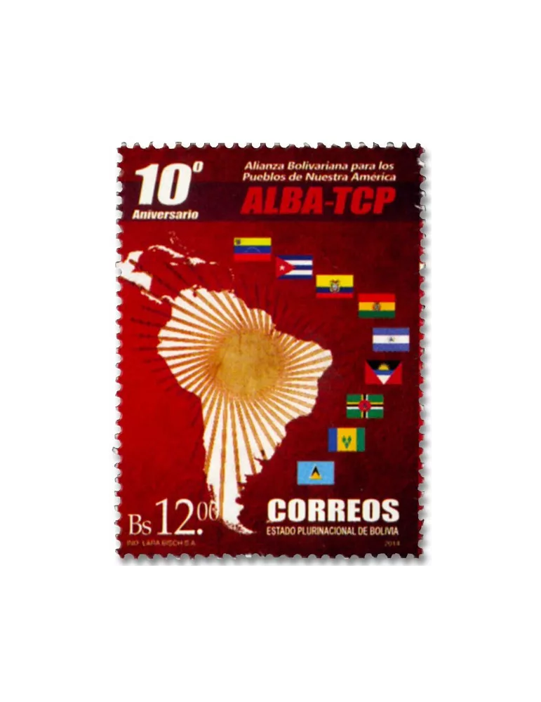 n° 1560/1561 - Timbre BOLIVIE Poste