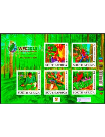 n° 1882/1886 - Timbre AFRIQUE DU SUD Poste