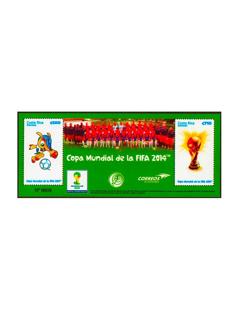 n° 33 - Timbre COSTA RICA Blocs et feuillets